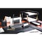 Dacasso Black Leather 10-Piece Desk Set DF-1020 - alternate 4